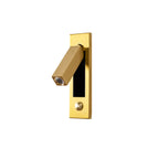Modern Minimalist Embedded Aluminum LED Wall Sconce 1-Light