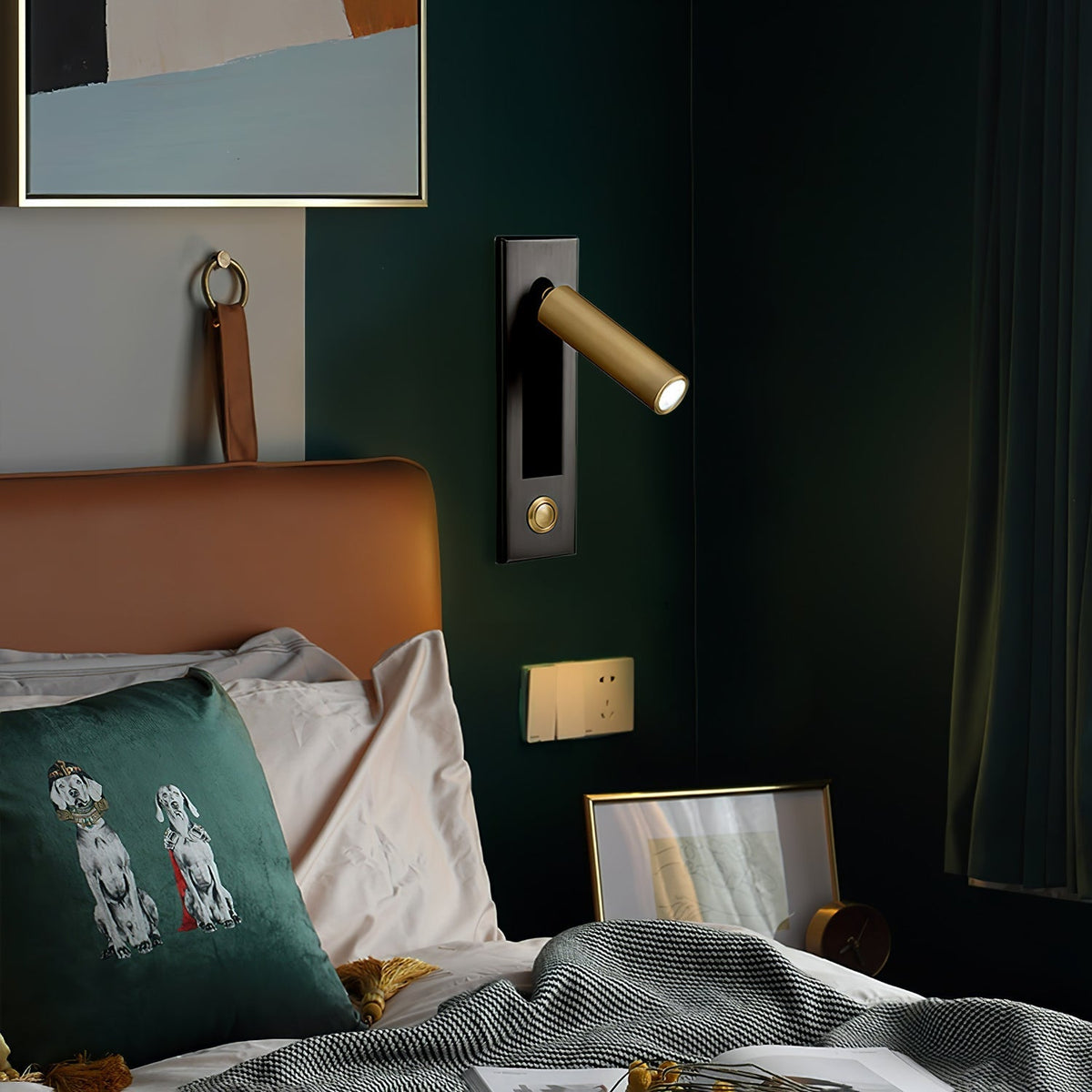 Modern Minimalist Embedded Aluminum LED Wall Sconce 1-Light