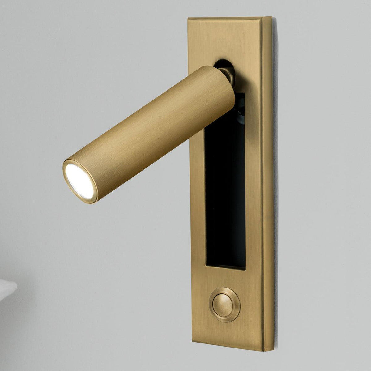 Modern Minimalist Embedded Aluminum LED Wall Sconce 1-Light