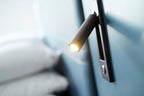 Modern Minimalist Embedded Aluminum LED Wall Sconce 1-Light