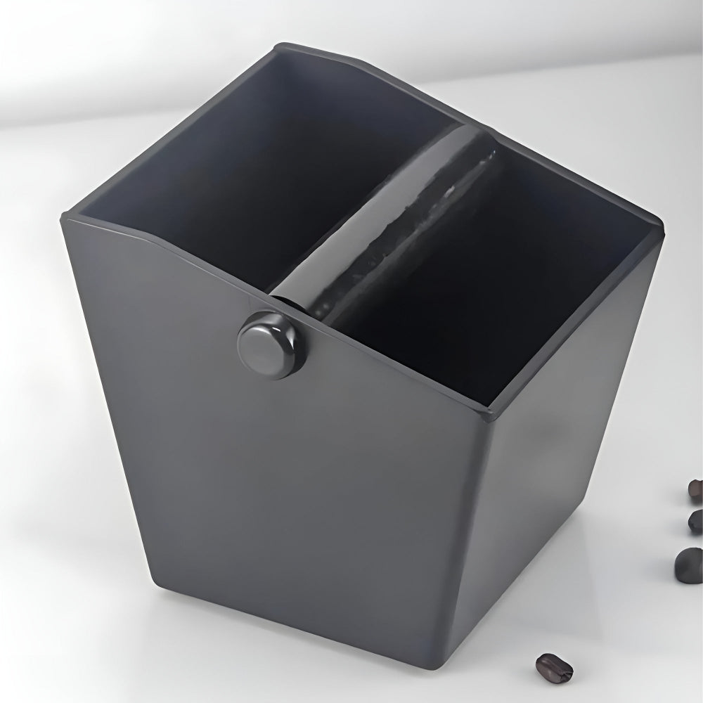 Espresso Coffee Knock Box – Durable ABS Construction for Mess-Free Espresso Disposal, Compact Size, Non-Slip Base