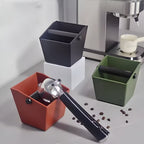 Espresso Coffee Knock Box – Durable ABS Construction for Mess-Free Espresso Disposal, Compact Size, Non-Slip Base