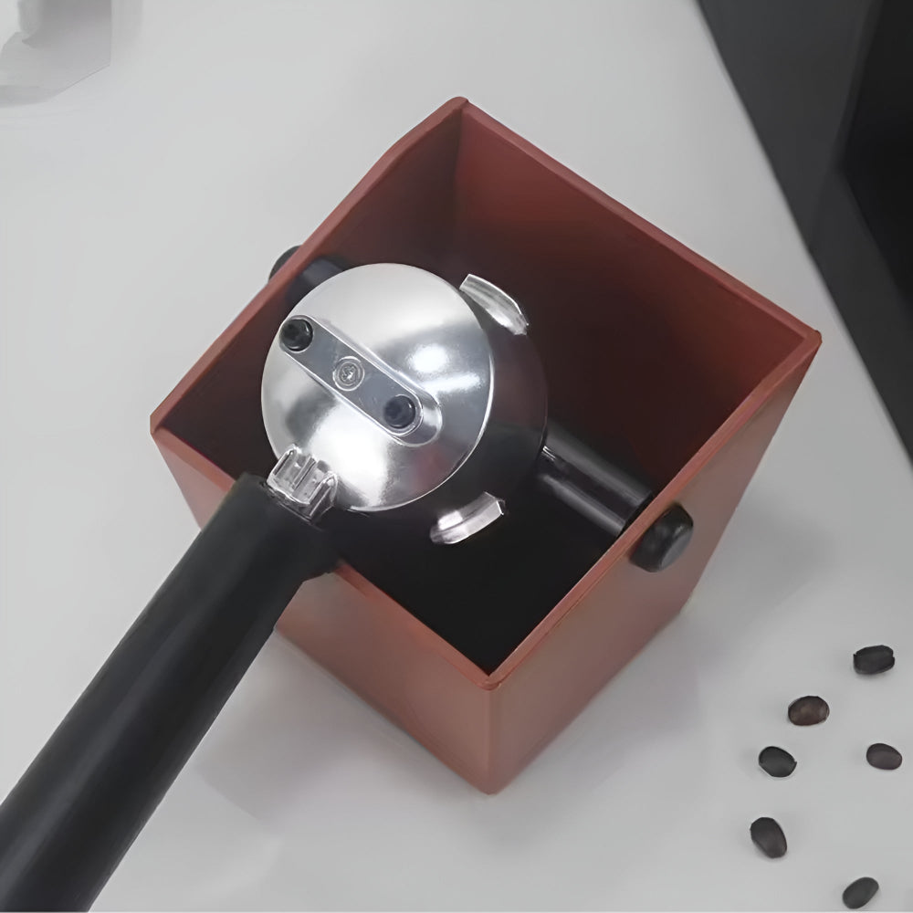 Espresso Coffee Knock Box – Durable ABS Construction for Mess-Free Espresso Disposal, Compact Size, Non-Slip Base