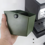 Espresso Coffee Knock Box – Durable ABS Construction for Mess-Free Espresso Disposal, Compact Size, Non-Slip Base
