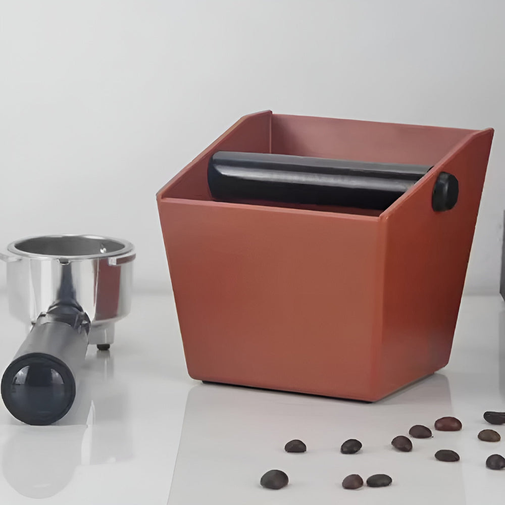 Espresso Coffee Knock Box – Durable ABS Construction for Mess-Free Espresso Disposal, Compact Size, Non-Slip Base