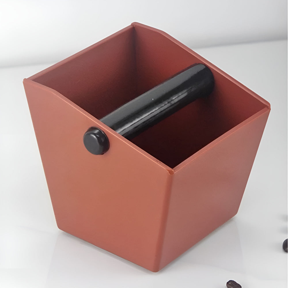 Espresso Coffee Knock Box – Durable ABS Construction for Mess-Free Espresso Disposal, Compact Size, Non-Slip Base