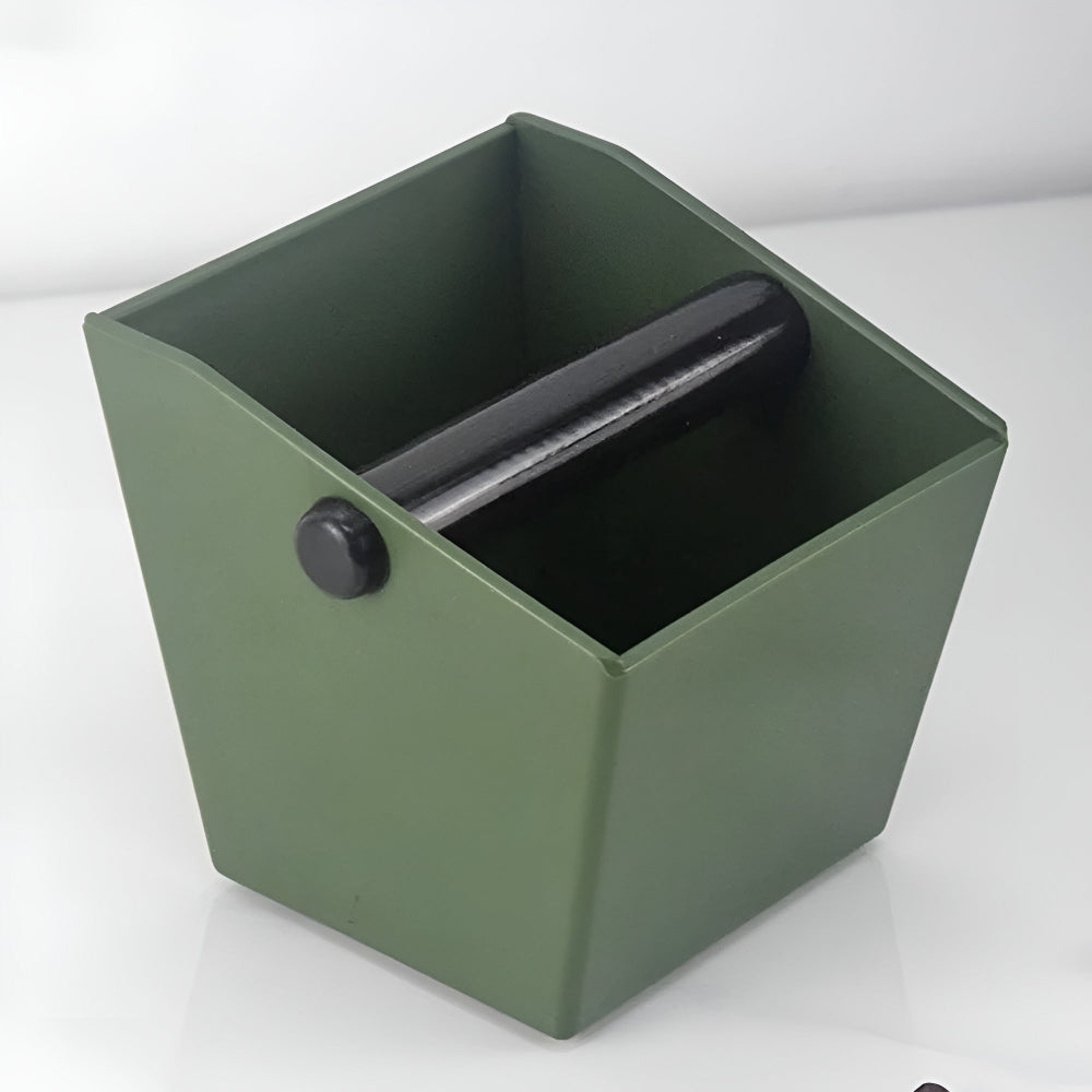 Espresso Coffee Knock Box – Durable ABS Construction for Mess-Free Espresso Disposal, Compact Size, Non-Slip Base
