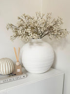Artificial Cream Neutral Gypsophila Stem Faux Flower Decor