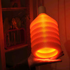 Otto Pendant Lamp Mandarin Orange Hanging Ceiling Light Modern Decor Glenbrookhome