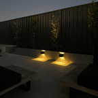 Outdoor Wall Light Rechargeable Wireless LED Sconce Waterproof Patio Garden Lighting