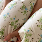 Garden Mist Floral Bedding Set Cotton Duvet Cover Pillowcase