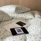 Garden Mist Floral Bedding Set Cotton Duvet Cover Pillowcase