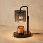 Crystal Stripe Candle Warmer Lamp