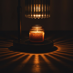 Crystal Stripe Candle Warmer Lamp