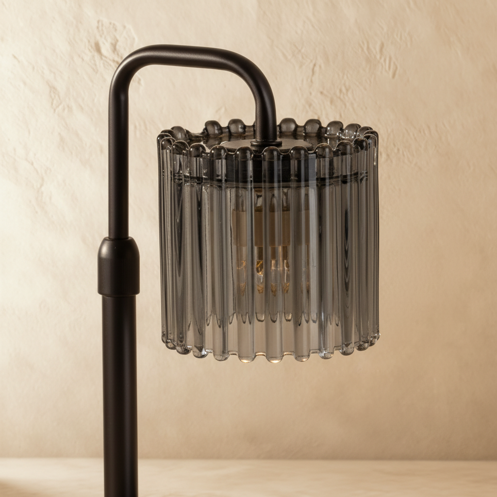 Crystal Stripe Candle Warmer Lamp