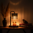 Crystal Stripe Candle Warmer Lamp