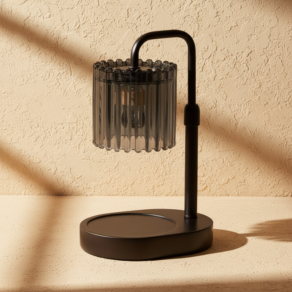 Crystal Stripe Candle Warmer Lamp