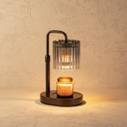 Crystal Stripe Candle Warmer Lamp