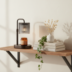 Crystal Stripe Candle Warmer Lamp
