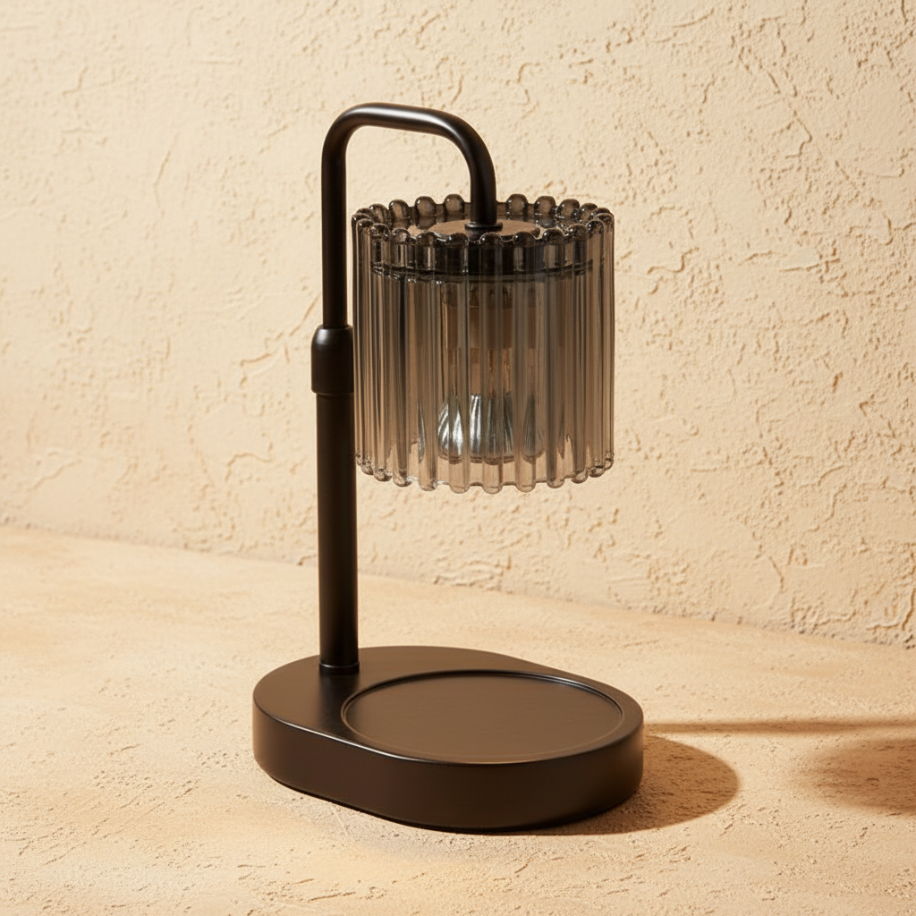 Crystal Stripe Candle Warmer Lamp