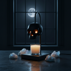 Skull Candle Warmer Lamp