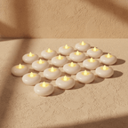 Flameless Floating Candles - 24 Pcs