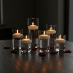 Flameless Floating Candles - 24 Pcs