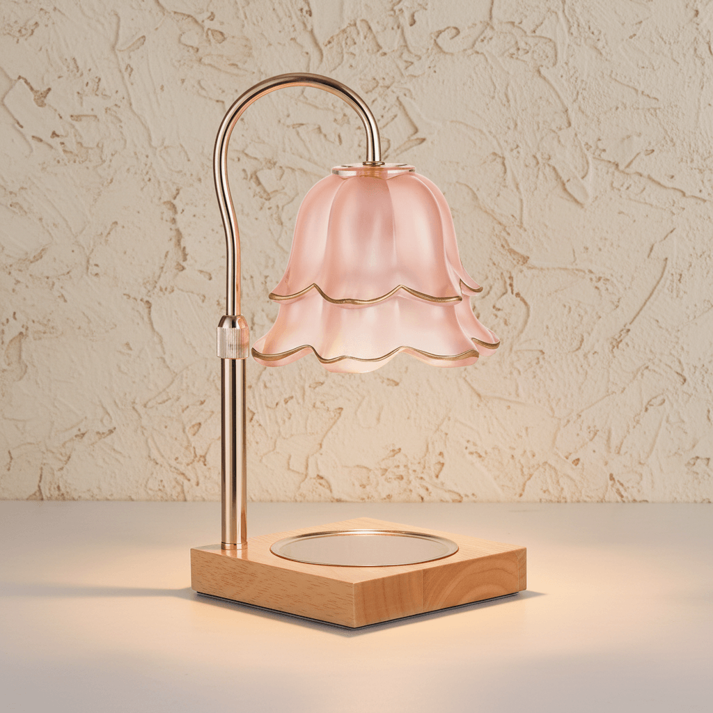 Flower Candle Warmer Lamp