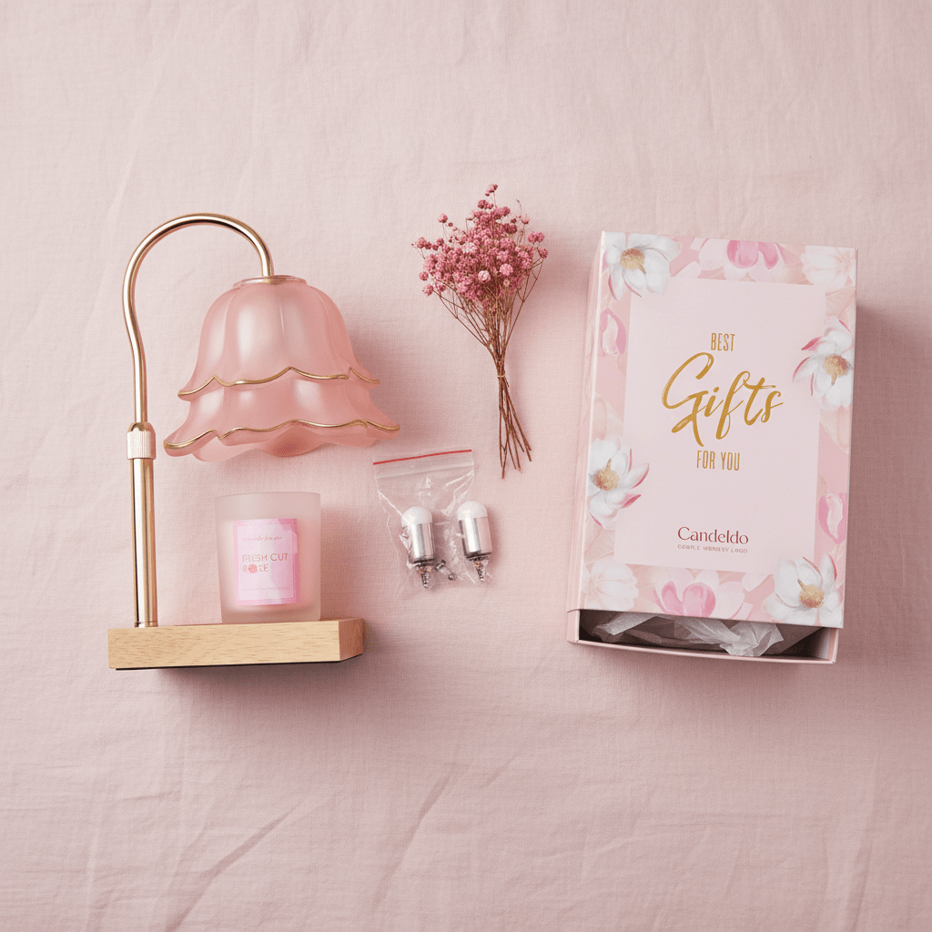 Flower Candle Warmer Lamp