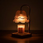 Flower Candle Warmer Lamp