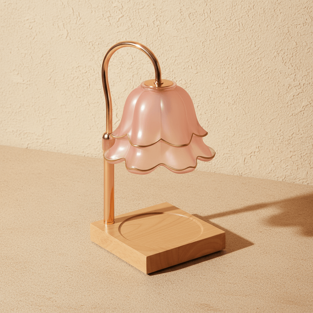 Flower Candle Warmer Lamp