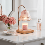 Flower Candle Warmer Lamp