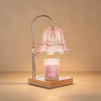 Flower Candle Warmer Lamp