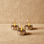 Solar Tea Light Candles - 6 Pcs
