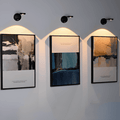 Modern Minimalist Wireless LED Wall Lamp With Motion Sensor 1-Light