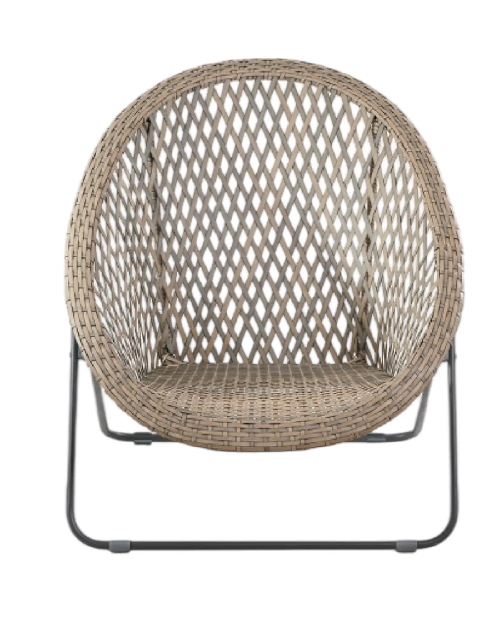 Rattan Snug Garden Furniture Chair Table Set Natural