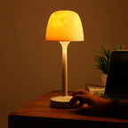 Wireless Aurora Projection Table Lamp Rechargeable Cordless LED Ambient Desk Light