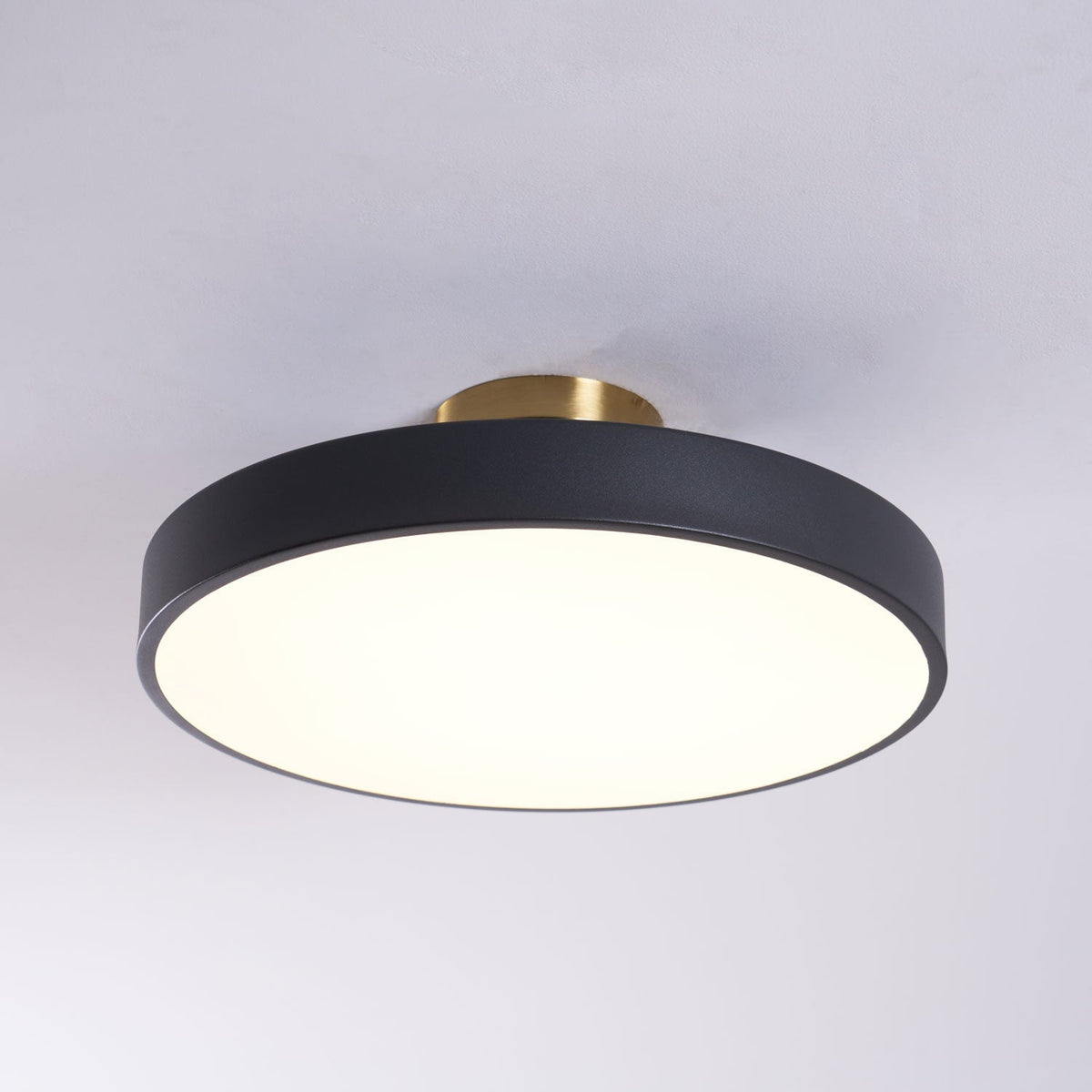 Modern Round LED Flush Mount Ceiling Light 1-Light