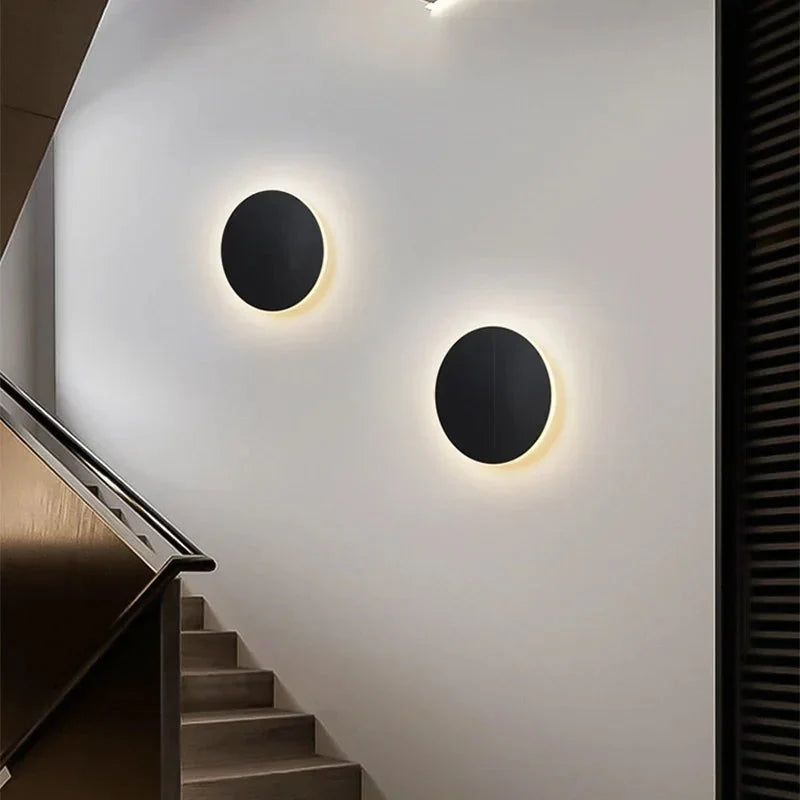 Modern Nordic Round LED Sconce 1-Light