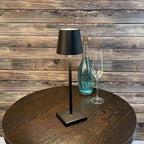 Slim LED Table Lamp with Shade – Modern Bedside Night Light for Bedroom, Living Room & Nightstand