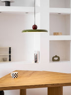 Modern Disc LED Plug-in Pendant Light 1-Light