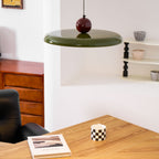 Modern Disc LED Plug-in Pendant Light 1-Light