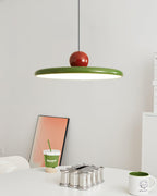 Modern Disc LED Plug-in Pendant Light 1-Light