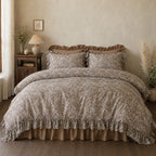 Vintage Ditsy Floral Duvet Cover Cotton Bedroom Bedding