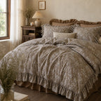 Vintage Ditsy Floral Duvet Cover Cotton Bedroom Bedding