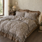 Vintage Ditsy Floral Duvet Cover Cotton Bedroom Bedding