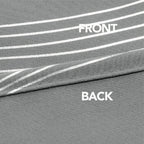 Minimalist Blackout Wave Pattern Curtain - 1 Panel