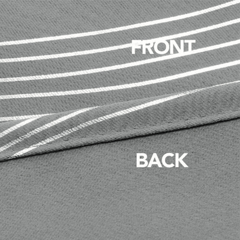 Minimalist Blackout Wave Pattern Curtain - 1 Panel