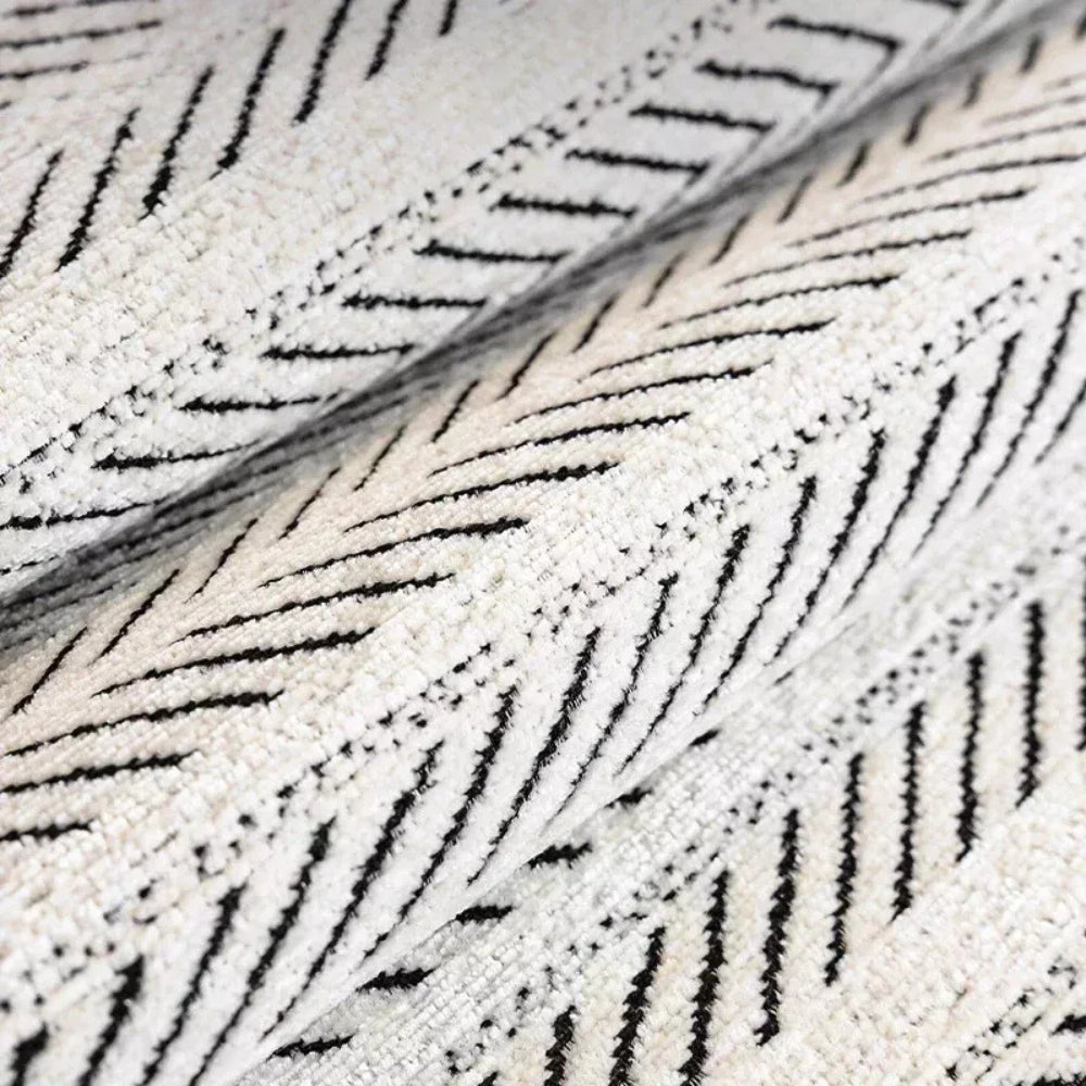 Minimalist Ice Silk Striped Sofa Cover