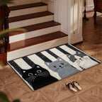 Minimalist Imitation Cashmere Cat Rug